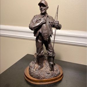 Fisherman figurine
